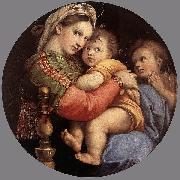 RAFFAELLO Sanzio, Madonna della Seggiola